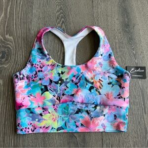 Exotica ExoticAthletica Frangipani Feelz Performance T Back Comfort Crop Top